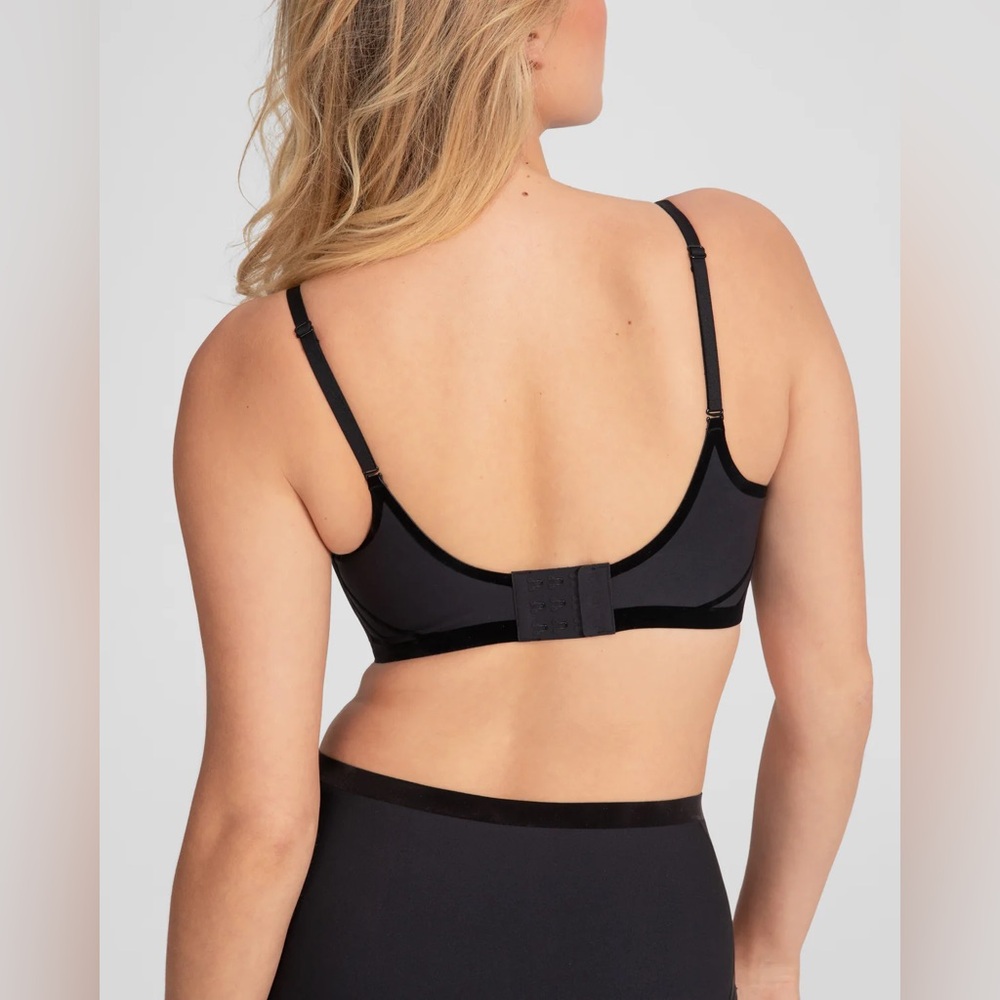 Honeylove Silhouette Wireless Bra Black size XL - Picture 3 of 9